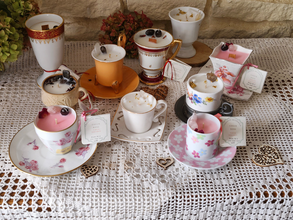 Pourquoi choisir une bougie en tasse chinée ?