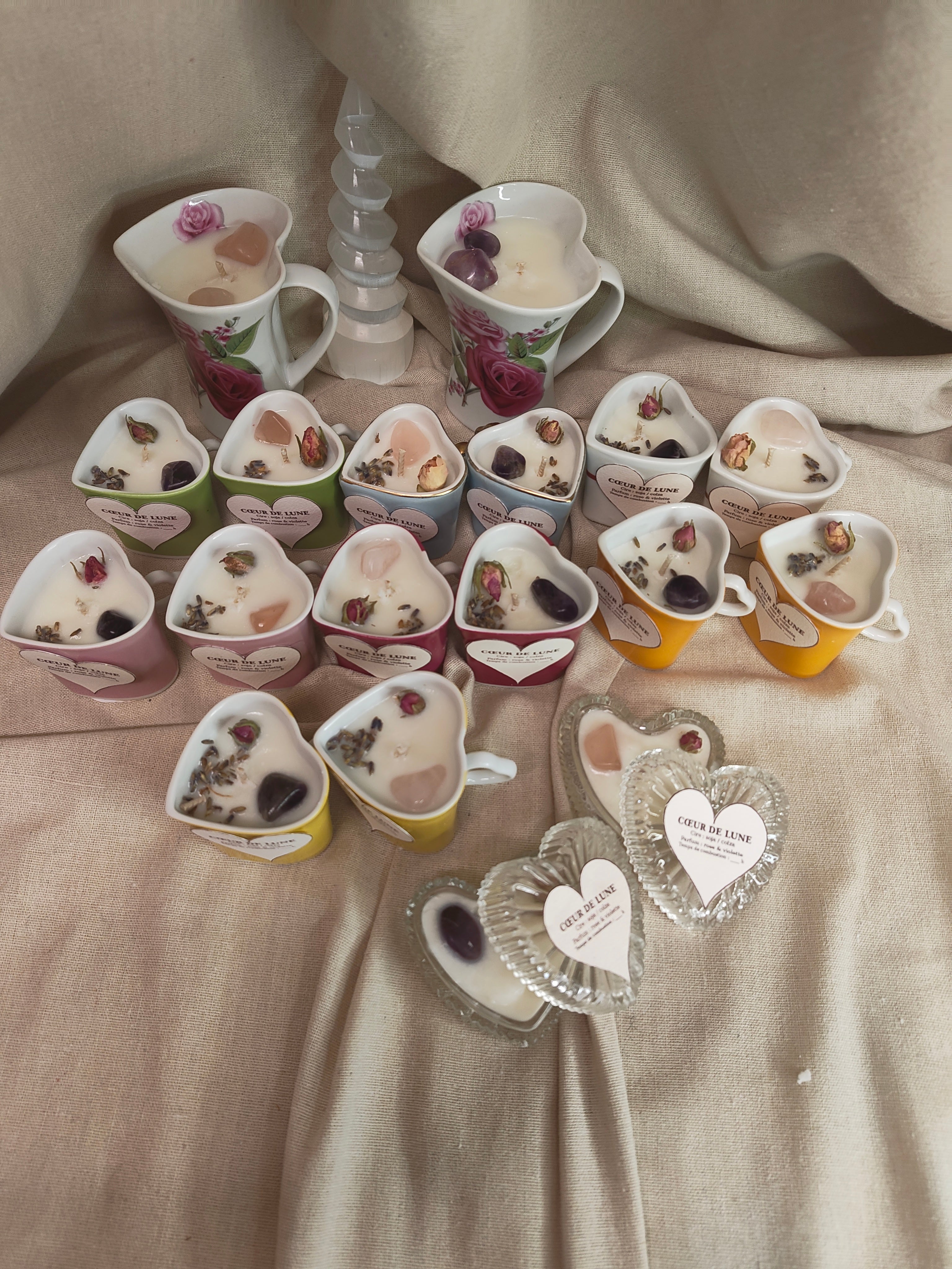 CŒUR DE LUNE      FETE DES GRANDS MÈRES - TASSES