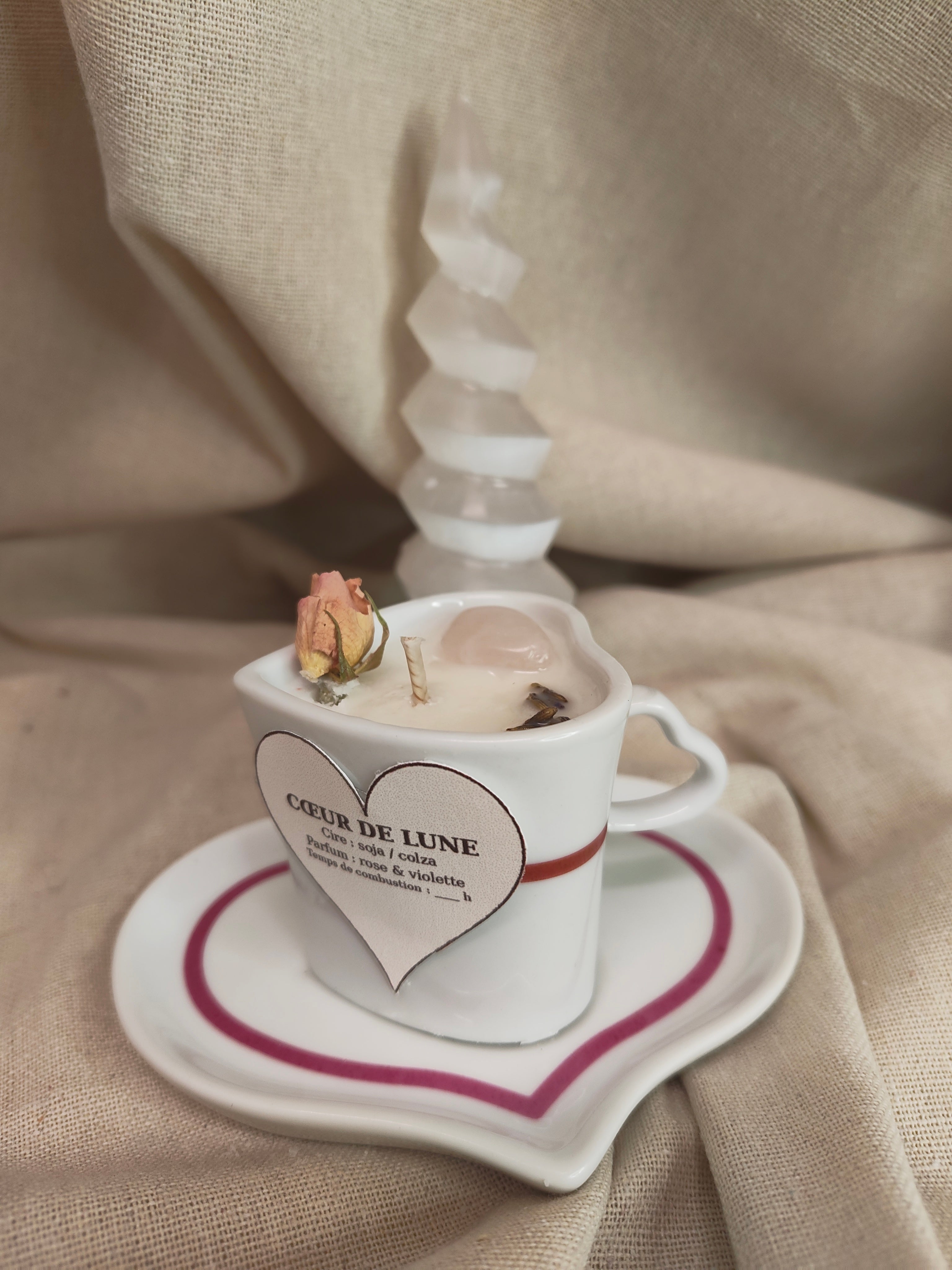 CŒUR DE LUNE      FETE DES GRANDS MÈRES - TASSES