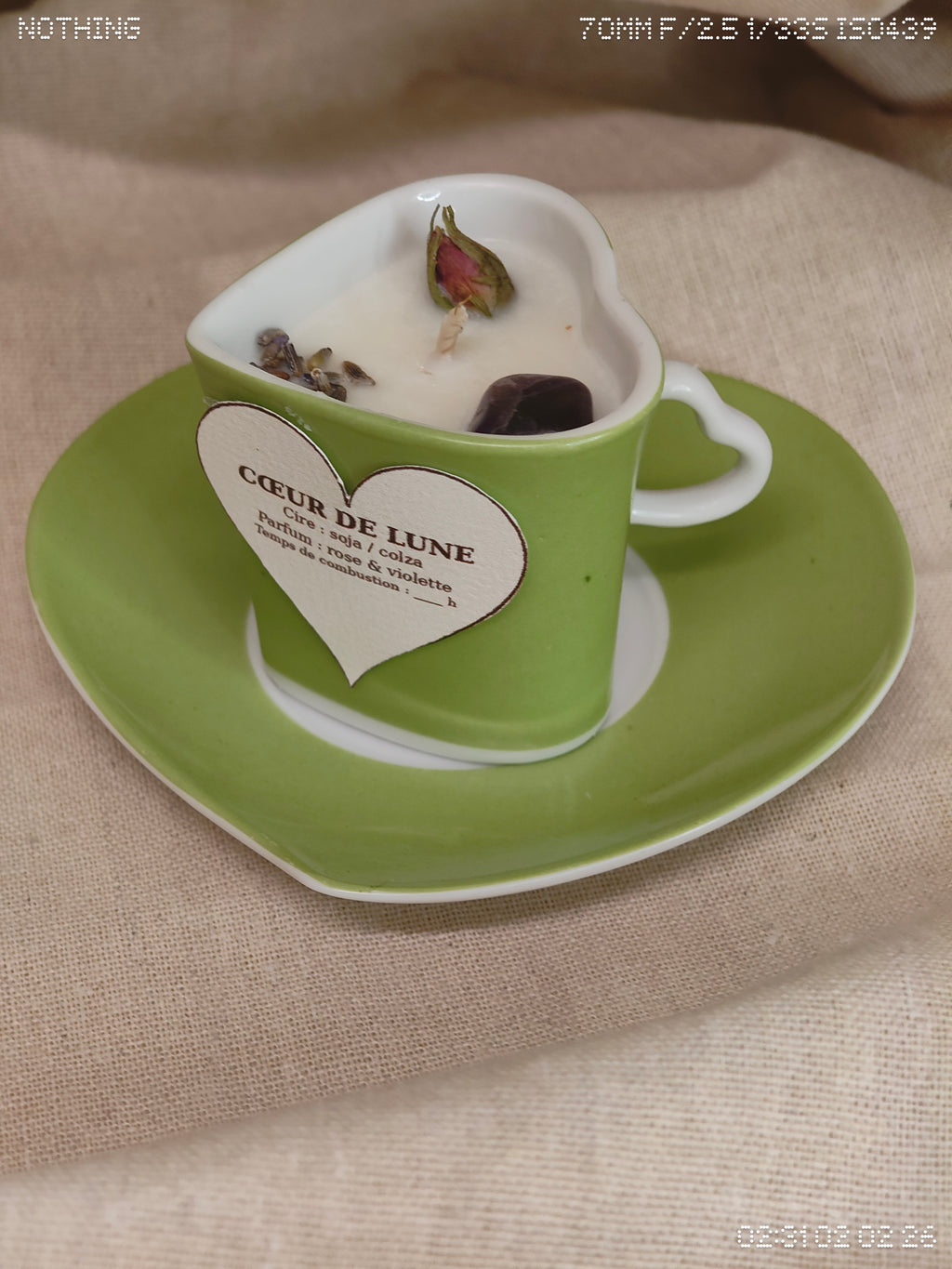 CŒUR DE LUNE      FETE DES GRANDS MÈRES - TASSES