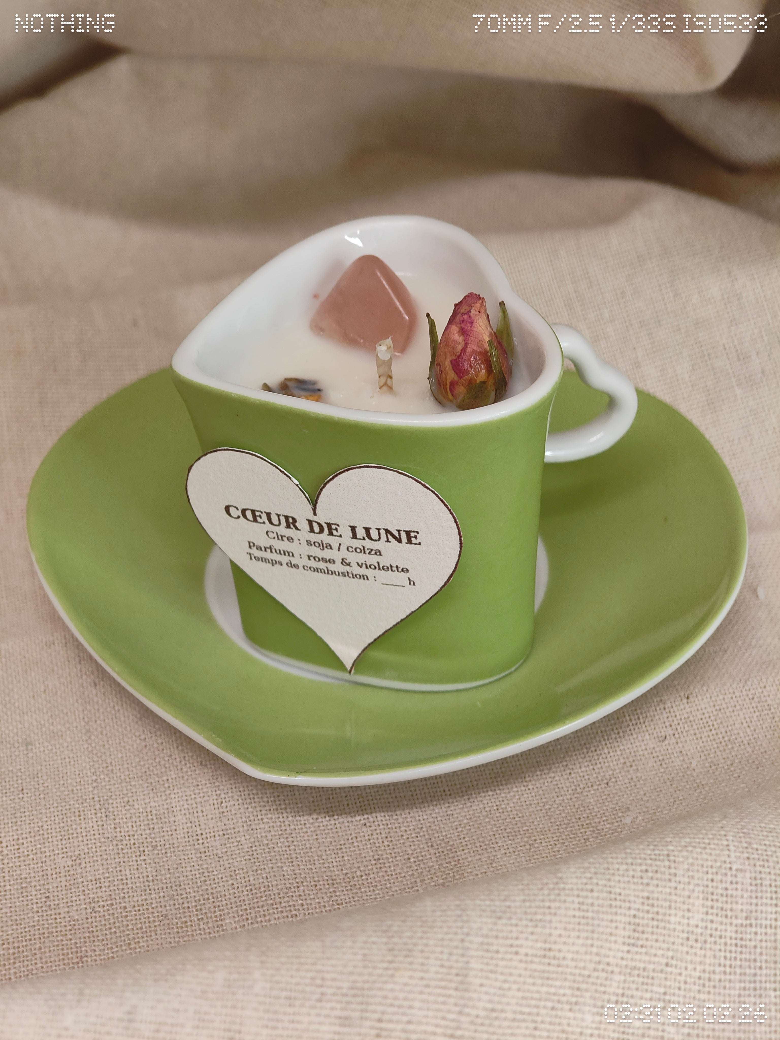 CŒUR DE LUNE      FETE DES GRANDS MÈRES - TASSES