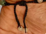 Bracelet Vierge – Aventurine verte, Calcédoine & Cristal de roche